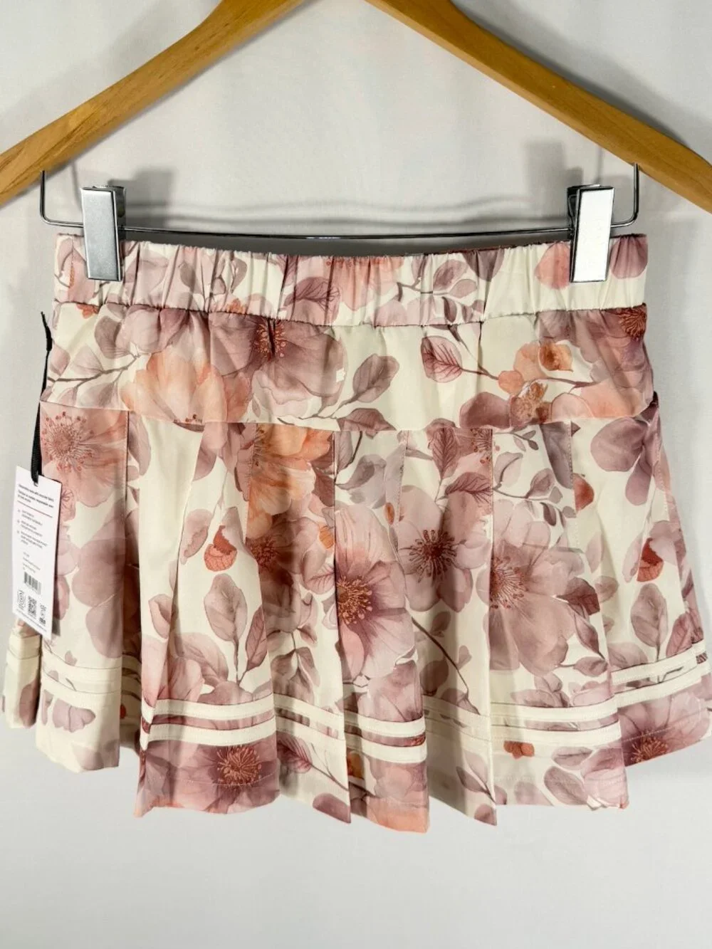Mondetta Sunset Floral Matching Set XS NWT Half Zip & Tennis Golf Skort